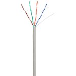 Кабель NETLAN U/UTP 4 пары, cat.5e, CU(медь), внутренний, PVC, одножильный ...