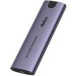 Внешний корпус для диска M.2 Netac WH51 M.2 NVMe/SATA SSD Case ...
