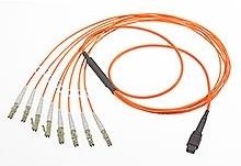 106283-5203, Fiber Optic Cable Assemblies MX QSFP MTP-LC BOUT OUT CABLE ASSY 5.0M