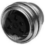 T3363-150, Circular DIN Connectors FEMALE RECEPTACLE 5 WAY CRIMP