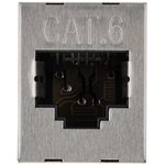 Коннектор джек rj 45 8p 8c cat6 со вставкой rexant сертификат