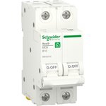Schneider Electric RESI9 Автоматический выключатель (АВ) B 10А 2P 6000A