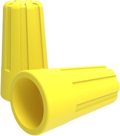 Фото 1/4 07-5219, Соединительный изолирующий зажим СИЗ-4, ø 4,8 мм (1,5-10,5 мм²) желтый