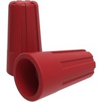 07-5220, Соединительный изолирующий зажим СИЗ-5, ø 5,4 мм (3,0-17,0 мм²) красный