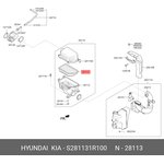 Фильтр воздушный Product Line 2 Hyundai Solaris/Kia Rio 11- HYUNDAI/KIA S28113-1R100