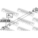 asm-99, КРЕСТОВИНА КАРДАННОГО ВАЛА 30x71.5 (MITSUBISHI PAJERO II V14W-V55W ...