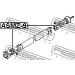 ASMZ-9, Крестовина карданного вала 26.5X48/71