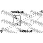 ASRN-DUST, Крестовина карданного вала 19X55.5