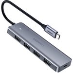 Разветвитель USB UGREEN 4 в 1 Type C, 4 x USB 3.0 (70336)