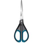 Ножницы Essentials Soft 170 мм, прорезиненные ручки, черно-синие 232005