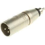 NA2MPMM, XLR Connectors 3P XLR M/RCA M WIRED