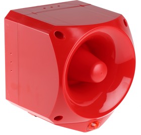 Фото 1/4 END-6002, Сигнализатор: светозвуковой; 17-60ВDC; LED; красный; красный; IP66