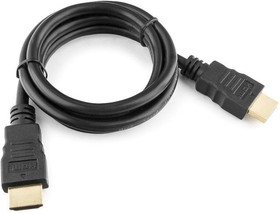 Фото 1/4 CC-HDMI4-1M, Кабель; HDMI 2.0; вилка HDMI,с обеих сторон; 1м; черный; 30AWG