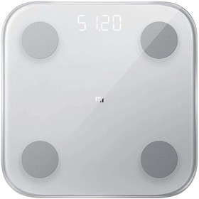 Фото 1/10 Весы напольные XIAOMI Mi Body Composition Scale 2, максимальная нагрузка 150 кг, квадрат, стекло, белые, NUN4048GL