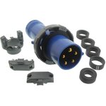 HBL560P9W, CIRCULAR CONNECTOR, PLUG, 5 POSITION, FREE HANGING