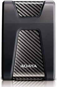 Фото 1/10 AHD650-2TU31-CBK, Внешний жесткий диск 2TB A-DATA HD650, 2,5" , USB 3.2, черный