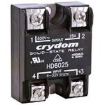 HD6050K, Solid State Relay - 4-32 VDC Control Voltage Range - 50 A Maximum Load ...