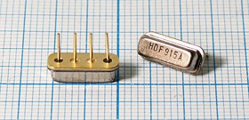 Фильтр на ПАВ 915МГц в корпусе F11, ф 915000 \пол\ 4000/3\F11\4P\ HDF915AF11\\(HDF915A)
