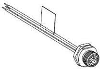 1200740241, Specialized Cables MIC 6P MR 12IN. 1/4NPT #22 PVC