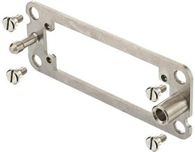 Фото 1/2 09300161701, Heavy Duty Power Connectors HAN DOCKING FRAME STAINLESS STEEL