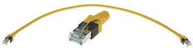 09 47 474 7153, Industrial Ethernet Cable, PUR, 1Gbps, CAT6, RJ45 Plug / RJ45 Plug, 3m