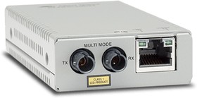 AT-MMC200LX/ST-TAA-60, Медиаконвертор мини 10/100T-100X(ST) одномод