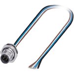 1419629, Male 4 way M12 to Unterminated Sensor Actuator Cable, 500mm