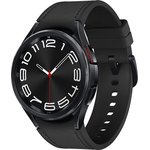 Смарт-часы Samsung Galaxy Watch 6 Classic 43мм, 1.3", черный/черный [sm-r950nzkacis]