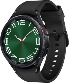 Фото 1/10 Смарт-часы Samsung Galaxy Watch 6 Classic 47мм 1.5" AMOLED корп.черный рем.черный (SM-R960NZKACIS)