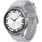 Смарт-часы Samsung Galaxy Watch 6 Classic 47мм 1.5" Super AMOLED корп.серебристый рем.серебристый (SM-R960NZSACIS)