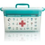 ДОМАШНИЙ ДОКТОР КОНТ-Р ДЛЯ АПТЕЧКИ 10л с вкладышем 355х235х190 438100300