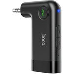Bluetooth адаптер HOCO E53 Dawn Sound BT 5.0, 3.5мм (черный)
