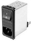 Фото 1/2 FN286B-2-06, Filtered IEC Power Entry Module, IEC C14, Medical, 2 А, 250 В AC, 2-Pole Switch