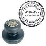 Краска штемпельная BRAUBERG PROFESSIONAL, clear stamp, черная, 30 мл ...