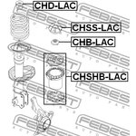 Опора амортизатора CHEVROLET LACETTI CHSS-LAC