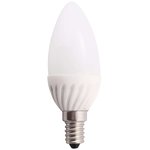 Лампа светодиодная HLB 07-36-W-02 7Вт свеча 3000К тепл. бел ...