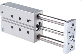 Фото 1/2 DFM-32-125-P-A-GF, Pneumatic Guided Cylinder - 170861, 32mm Bore, 125mm Stroke, DFM Series, Double Acting