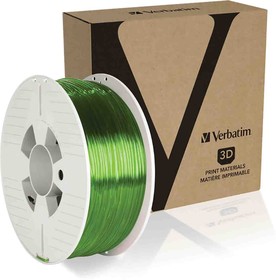 Фото 1/3 55065, 2.85mm Green PET-G 3D Printer Filament, 1kg