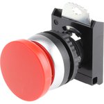 L21AC01, Red Spring Return Push Button Head, 22mm Cutout, IP66
