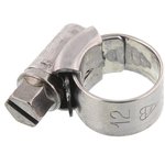 HGS12BP, Stainless Steel Slotted Hex Worm Drive, 9mm Band Width, 9.5 12mm ID