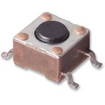FSM2JSMA, Switch Tactile OFF (ON) SPST Round Button Gull Wing 0.05A 24VDC 1.57N ...