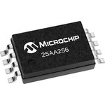 25AA256-I/P, 256kbit Serial EEPROM Memory, 50ns 8-Pin DFN, PDIP, SOIC ...
