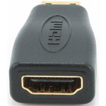 A-HDMI-FC, Адаптер; гнездо HDMI,вилка mini HDMI; Цвет: черный