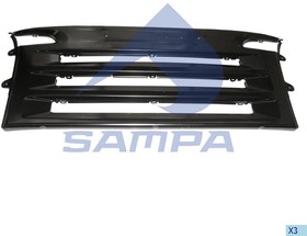 Фото 1/2 18400127, Решетка радиатора SCANIA P,R series верхняя SAMPA