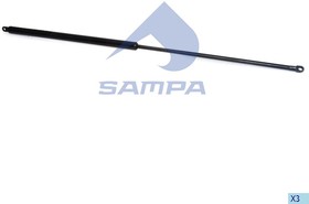 030.163-01, Амортизатор VOLVO FL7,10,12 капота SAMPA