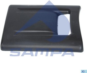 Фото 1/3 18400085, Дефлектор MAN кабины боковой (защита глушителя) SAMPA