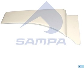 Фото 1/3 18200053, Накладка MAN крыла переднего правого SAMPA