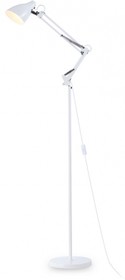 Ambrella Светильник напольный с выключателем на проводе TR97641 WH белый E27 max 40W D120*1750