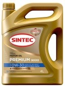 Фото 1/2 SINTEC Масло Sintec Premium 9000 0W-30 C3 Sp/Cf 4Л