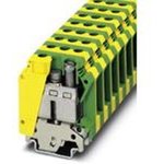 0444019, DIN Rail Terminal Blocks USLKG35 15.2mm FEEDTHRU GRND